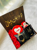 باکس هدیه ویژه روز زن | ست اکسسوری شیک با ساعت، گردنبند،دستبند|مناسب هدیه مناسبتی + ارسال رایگان