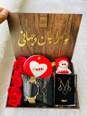 باکس هدیه ویژه روز زن | ست اکسسوری شیک با ساعت، گردنبند،دستبند|مناسب هدیه مناسبتی + ارسال رایگان