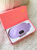 پک هدیه مراقبتی زنانه و دخترانه Lady Comfor purple/ماساژور و گرمکننده به همراه ادکلن و نیم ست